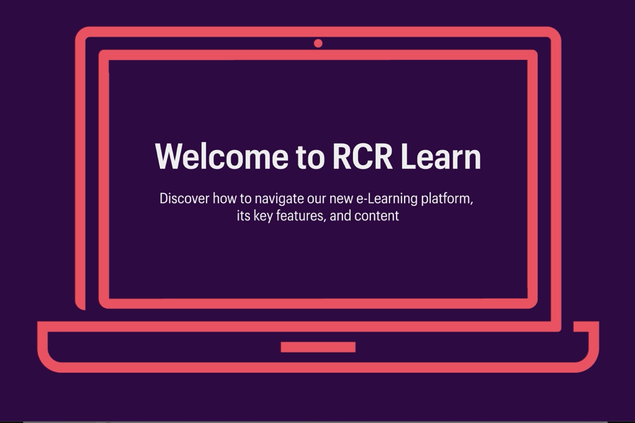 RCR Learn intro video